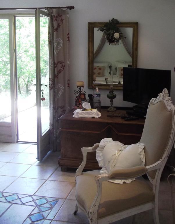 La Bastide Du Vallon Pensionat Saumane-de-Vaucluse Værelse billede