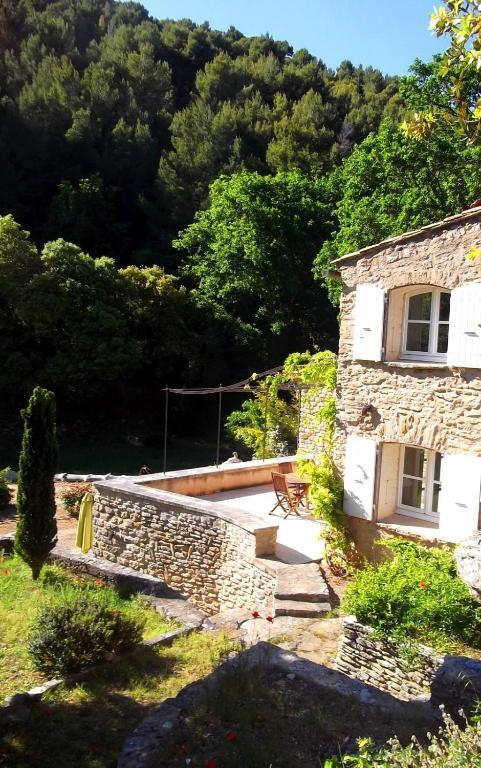 La Bastide Du Vallon Pensionat Saumane-de-Vaucluse Eksteriør billede