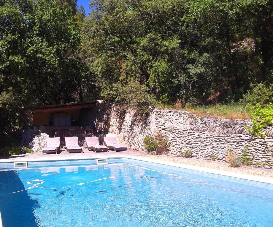 La Bastide Du Vallon Pensionat Saumane-de-Vaucluse Eksteriør billede